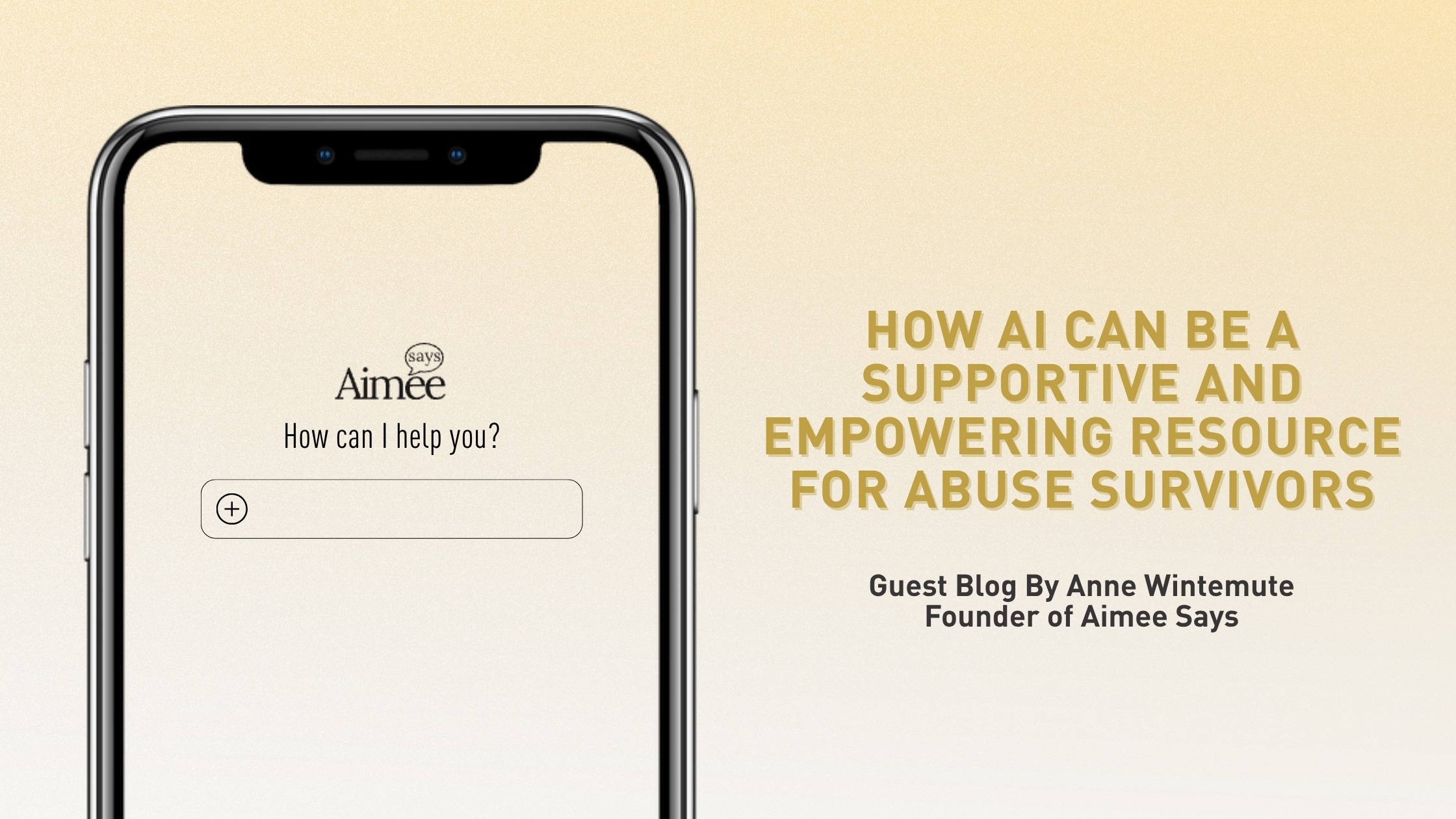 AI Support for Abuse